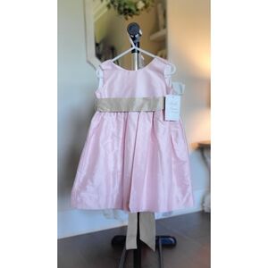 NWTs Girls Heirloom Strasburg Silk Dupioni Dress- Size 3